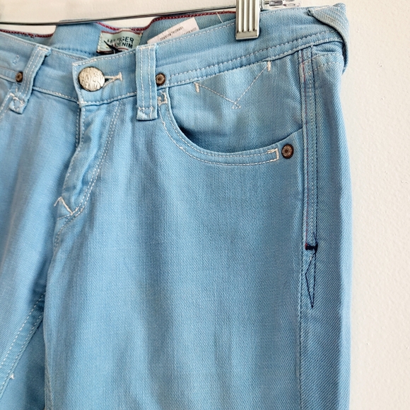 Tommy Hilfiger Naomi Mast Blue Ladies Jeans Size 26 Straight Leg - Picture 7 of 14